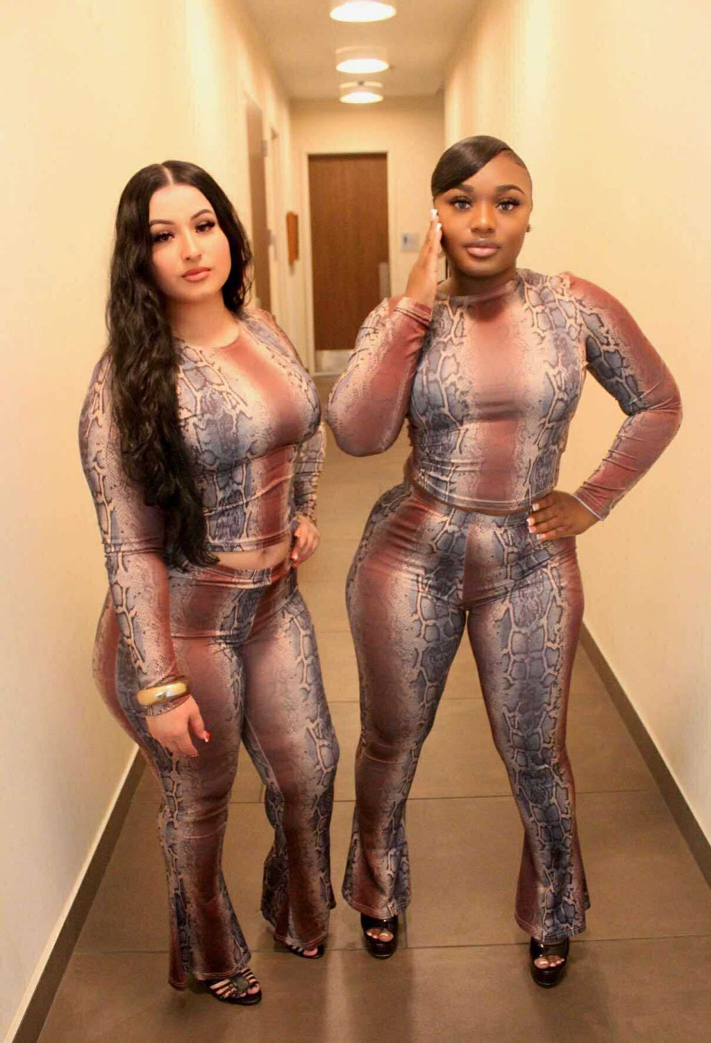 “Snake Skin” Two Piece